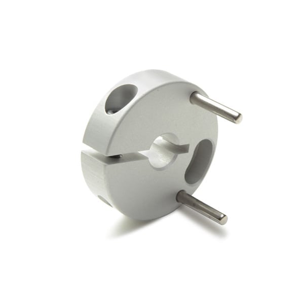 CntrlFlx Cplng Hub, Double, Bore 0.313", OD0.984", Aluminum, CPTD16-5-A